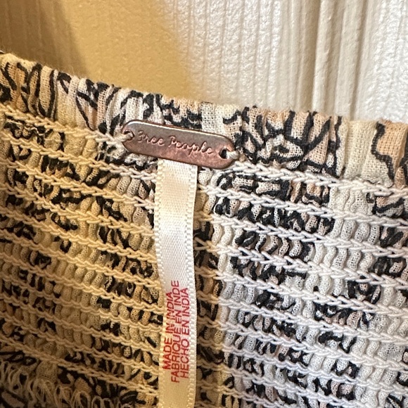 Free People Dress 100% Cotton with Pockets - Picture 2 of 9